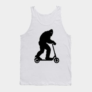 Bigfoot On a Scooter Tank Top